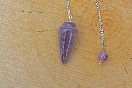 Pendel Amethyst, pfeilf&ouml;rmig