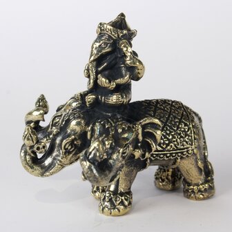 Ganesha auf dreik&ouml;pfigem Elefanten 4,5 cm
