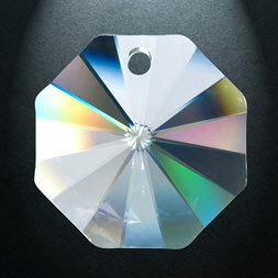 Asfour regenbogenkristall Achteck, 14 mm (100)