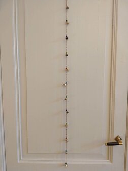 Glockenschnur mit Glasperlen mittel (17mm)
