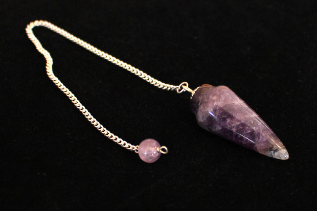 Pendel Amethyst, pfeilförmig